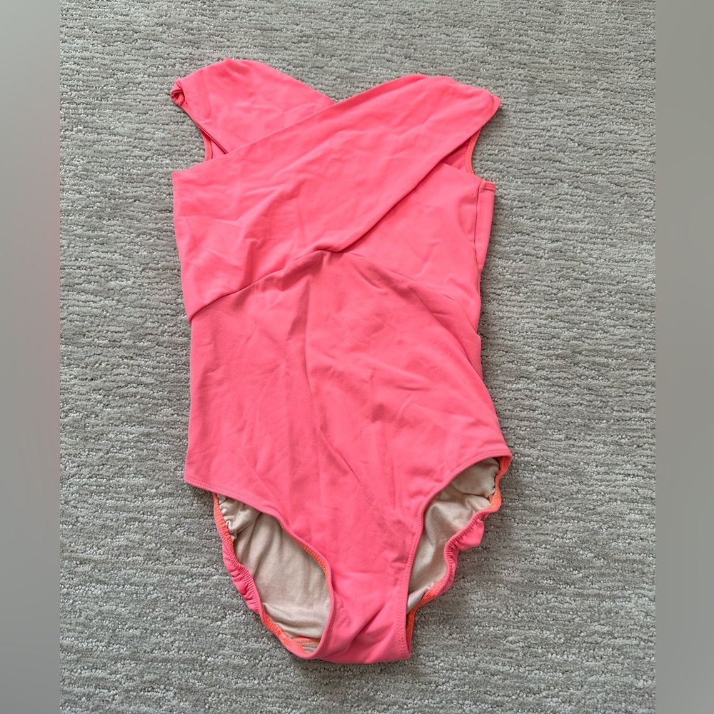 Women's FIVE the Label Leotard Coral Pink